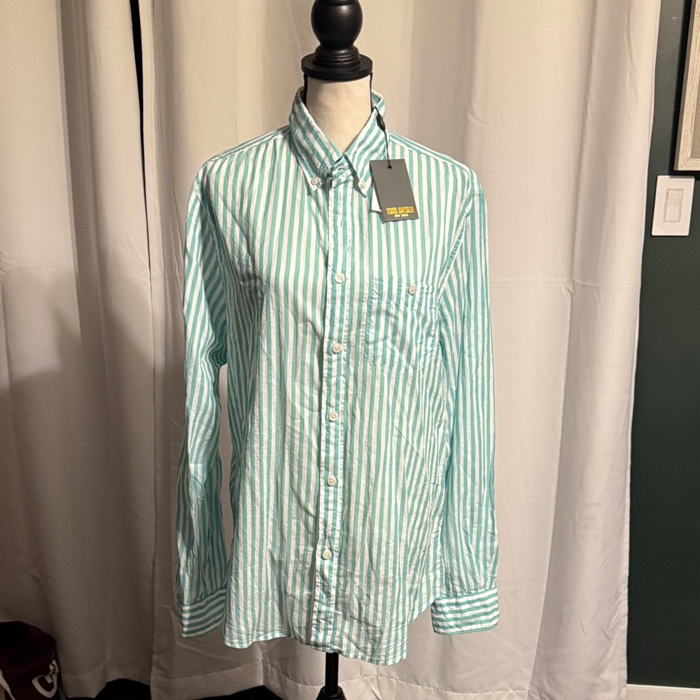 Todd Snyder Striped Button Shirt
